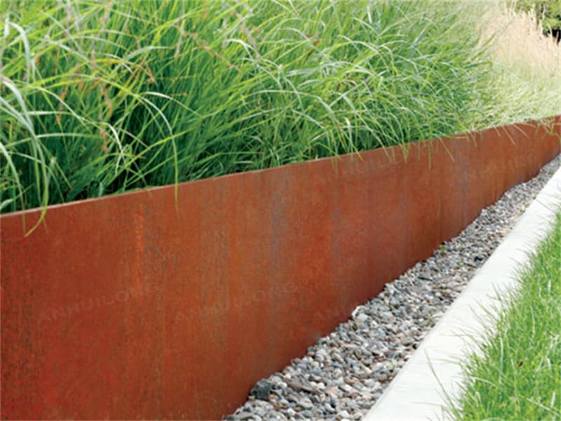maintenance-free corten steel edging For Garden Art